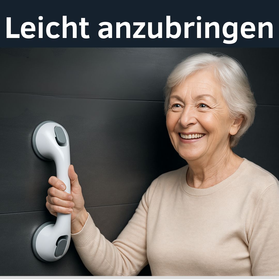 Bleib mobil - Haltegriff mit Saugnäpfen