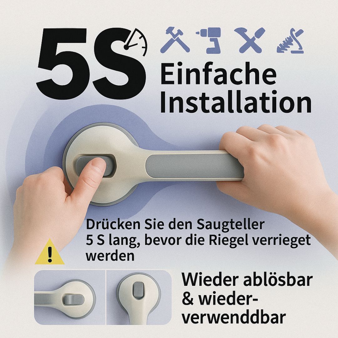 Bleib mobil - Haltegriff mit Saugnäpfen