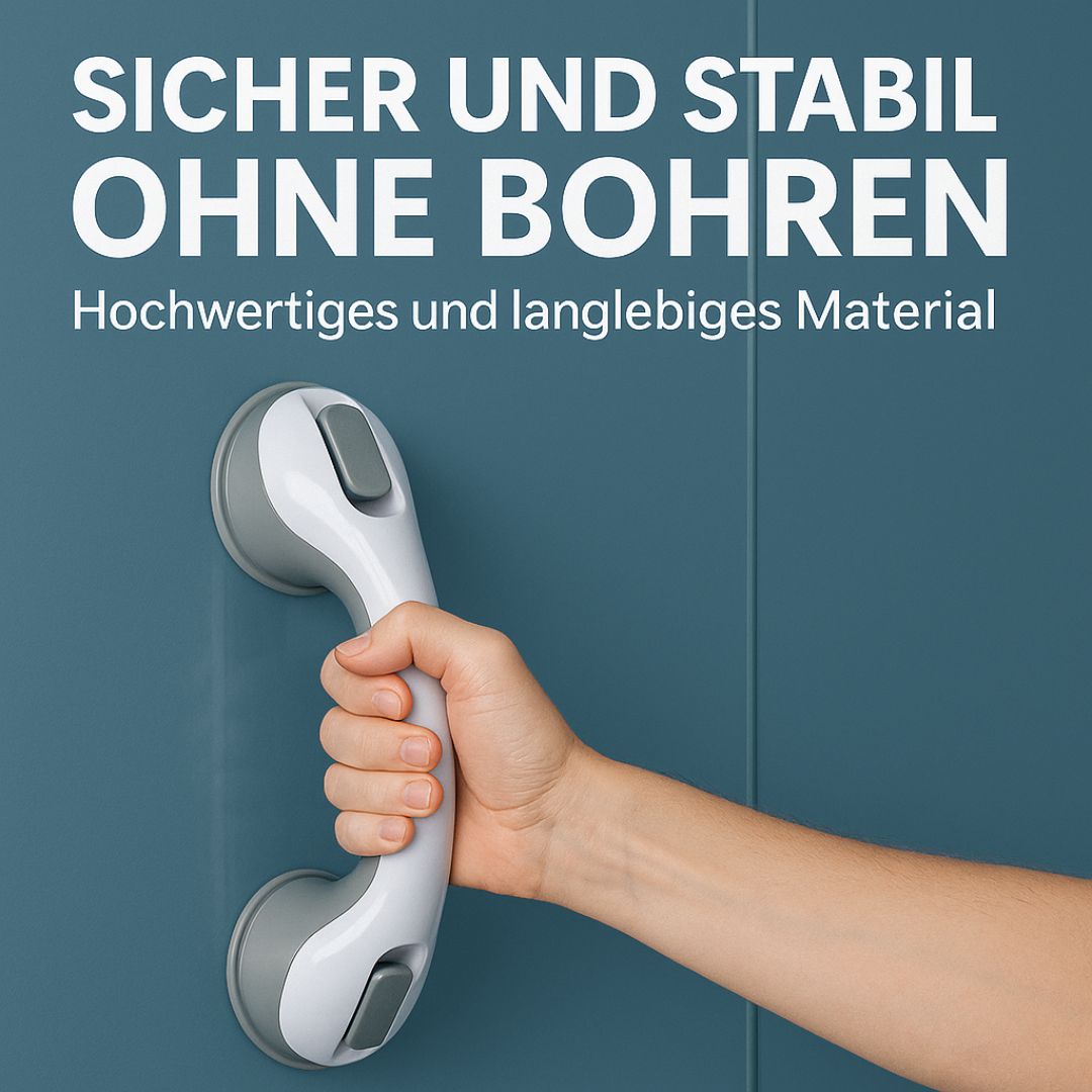 Bleib mobil - Haltegriff mit Saugnäpfen