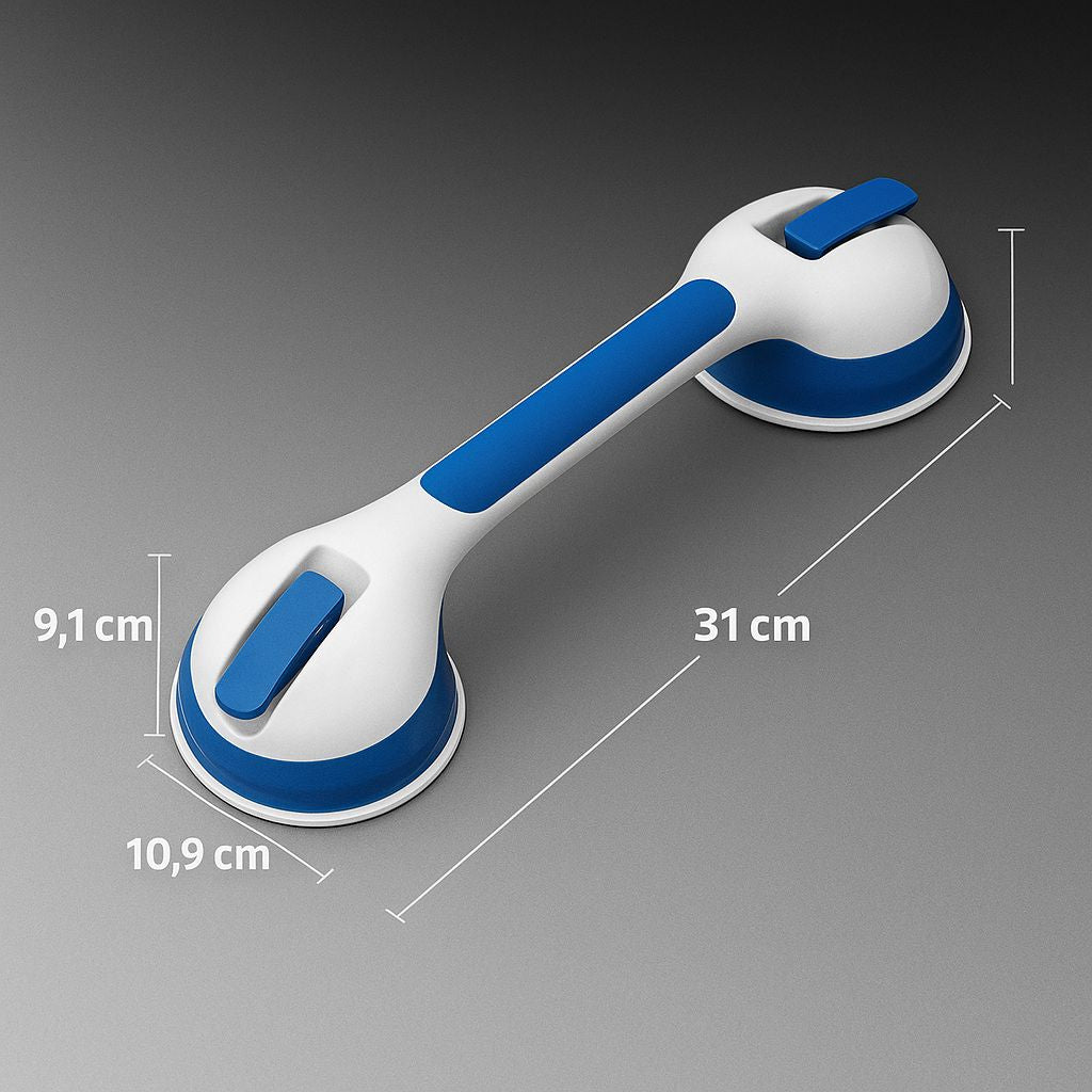 Bleib mobil - Haltegriff mit Saugnäpfen